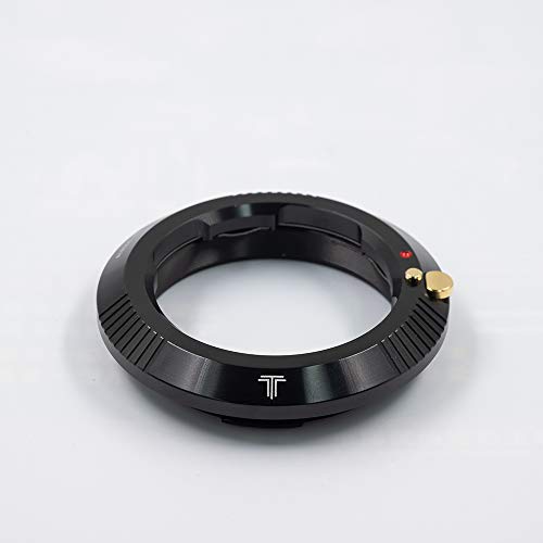 TTArtisan Leica M Objektiv auf Z/R/L/E/GFX/X1D/FUJI Mount Kameraobjektivadapter (M-L Adapter, schwarz)