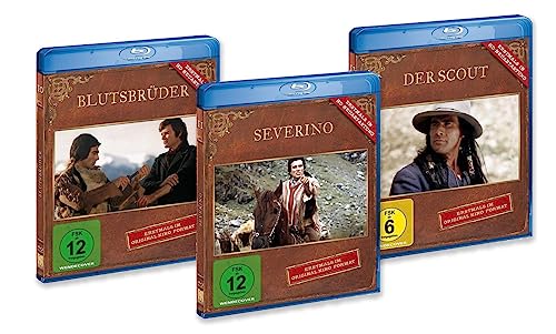 Gojko Mitic 3er Blu-ray Package (Blutsbrüder - Severino - Der Scout)