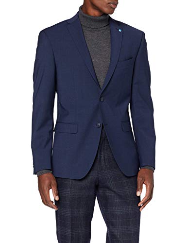 Pierre Cardin Herren Mix & Match Sakko Andre Futureflex Extra Stretch 24/7 Jacke, Blau (Granat 3050), (Herstellergröße: 28)