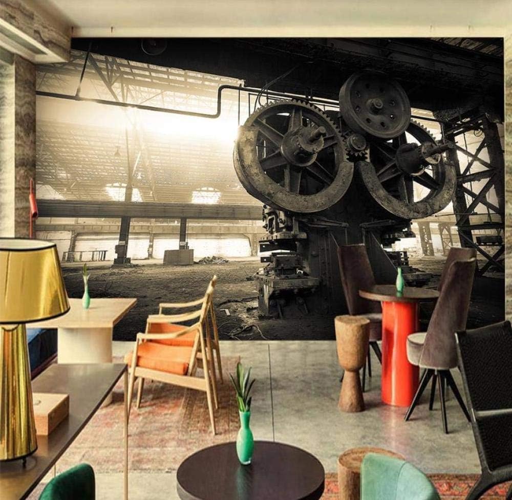 Industriestandorte Maschinen 3D Tapete Poster Restaurant Schlafzimmer Wohnzimmer Sofa TV Dekorative Wand-400cm×280cm