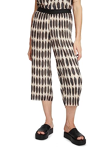 Cartoon Damen 6548/7783 Hose, Black/Cream, 38