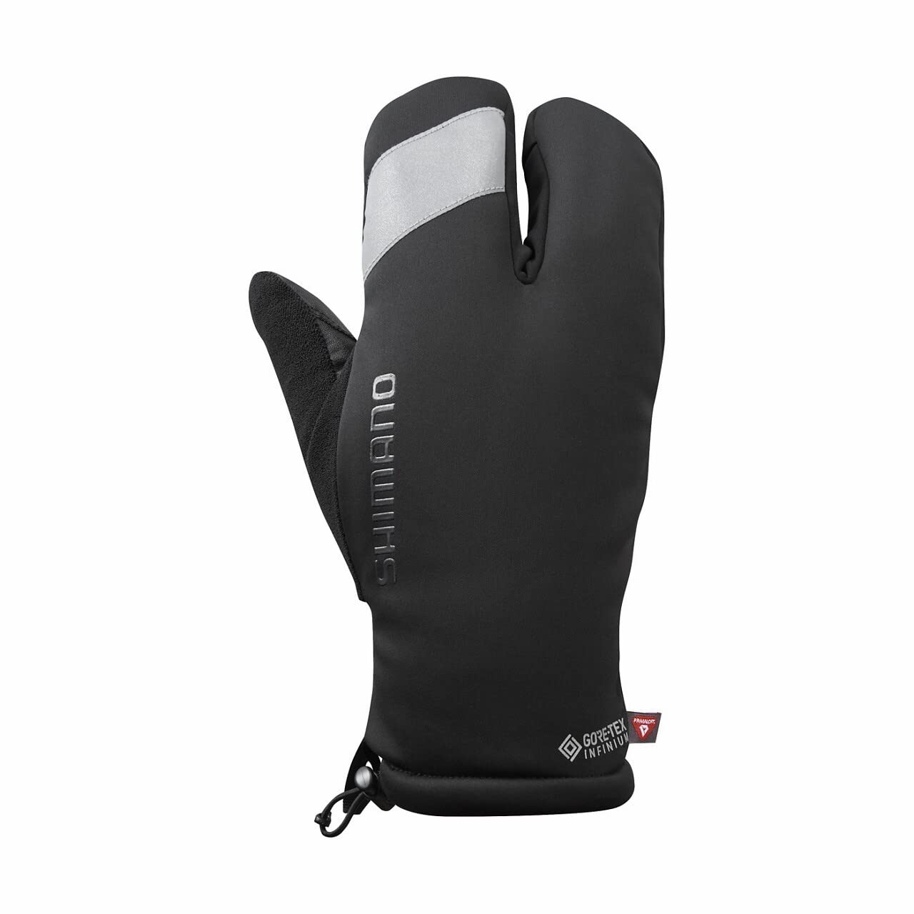 SHIMANO Unisex INFINIUM™ Primaloft® 2x2 Handschuhe, Schwarz, Größe M