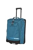 travelite Trolley Reisetasche mit Rollen klein, KICK OFF, praktischer Boardcase Handgepäck Trolley für Urlaub und Sport, 55 cm, 44 Liter