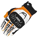 Held Backflip Crosshandschuh, Farbe Weiss-orange, Größe 3XL / 12