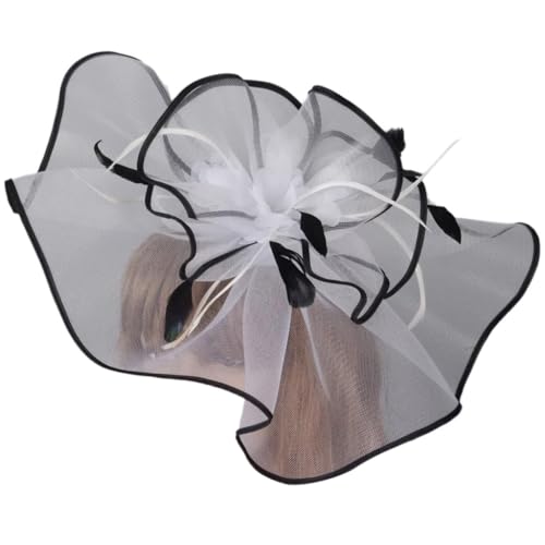 Fascinator Haar Clip Für TeaParty Frauen Fascinator Haarnadel Kirche Kopfschmuck Thema Party Kostüm Kopfbedeckungen