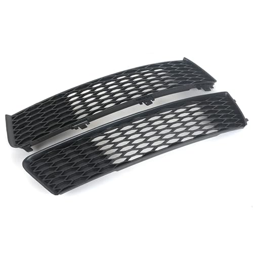 Frontgrills Für Q7 S LINE 2009-2015 4L0807697B Frontstoßstangengrill Mesh-Abdeckung Zierleiste Entlüftung Nebelscheinwerfer Kühlergrill Racing Grills Front Bumper Grille(Rechts)