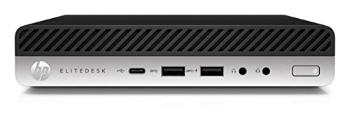 HP EliteDesk 800 G3 DM/Core i5 6500T 2.5GHz / 8GB RAM / 256GB SSD/Intel HD Graphics/Windows 10 Pro (Generalüberholt)