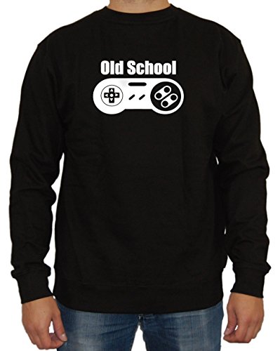 Artshirt-Factory Old School Sweater (XXL, Schwarz)