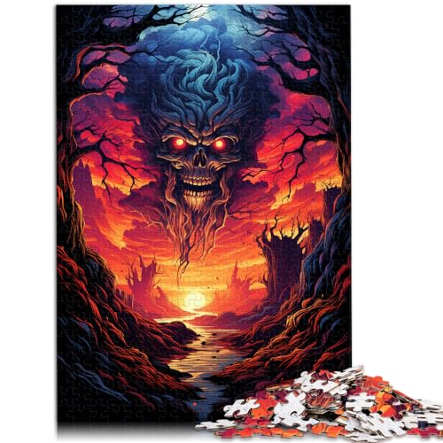 Puzzle für den Weltraum, Farbdämon, 1000 Teile, Puzzle-Geschenke, Holzpuzzle, Spaß für Aktivitäten zu Hause, Geburtstagsgeschenk, Reisegeschenke, 1000 Teile (50 x 75 cm)