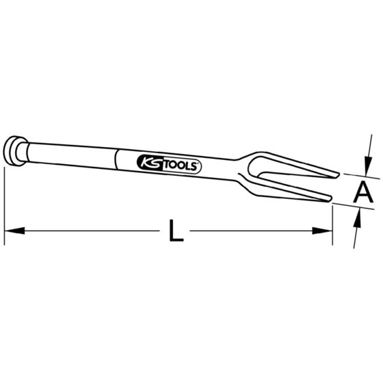 KSTOOLS® - Trenn- und Montagegabel, 31mm