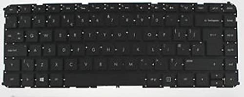 HP Inc. KBD ISK/PT BLK W8 ROM, 698679-271