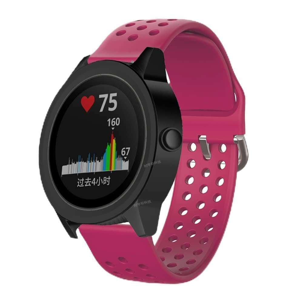 BANDKIT Ersatzarmband für Garmin Vivoactive 3, 20 mm, Venu SQ Band Forerunner 245 Watch Vivoactive3 Zubehör, For Venu, Achat