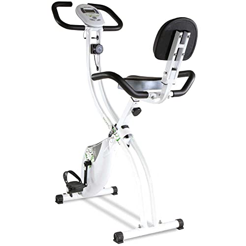 Tecnovita by BH Back FIT YF91 klappbarer Heimtrainer doppel-übertragungssystem magnetisches bremssytem informativer Monitor integrierte transporträder