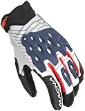 Macna Motorradhandschuhe Tanami XL Weiß/Blau