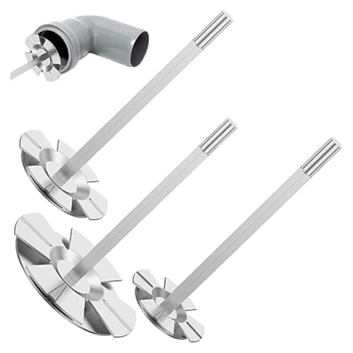 Lahdrhab 3 PVC Fitting-Steckschlüssel Schutzabdeckung Aus Metall in Silber für Rohrverbindungen für 1/2 Variable Speed Power Drill