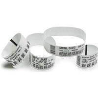 Zebra Z-Band UltraSoft - Polypropylen (PP) - Klebstoff - weiß - 25.4 x 279.4 mm 1050 Stck. (6 Rolle(n) x 175) Vinyl-Armbänder - für Zebra Z4Mplus, Z6MPlus, ZM400, ZM600, Xi Series 110, 140, 170, 220, Z Series ZM400, ZM600