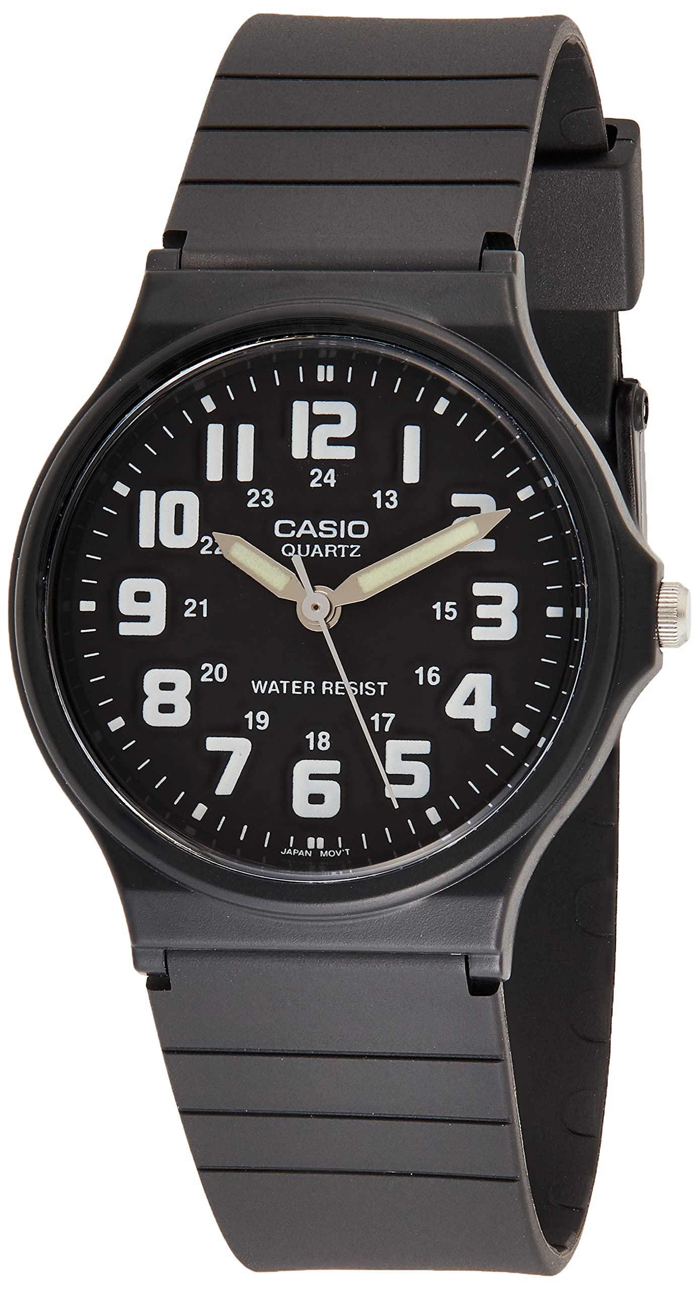 Casio Herren Analog Quarz Uhr mit Resin Armband MQ-71-1