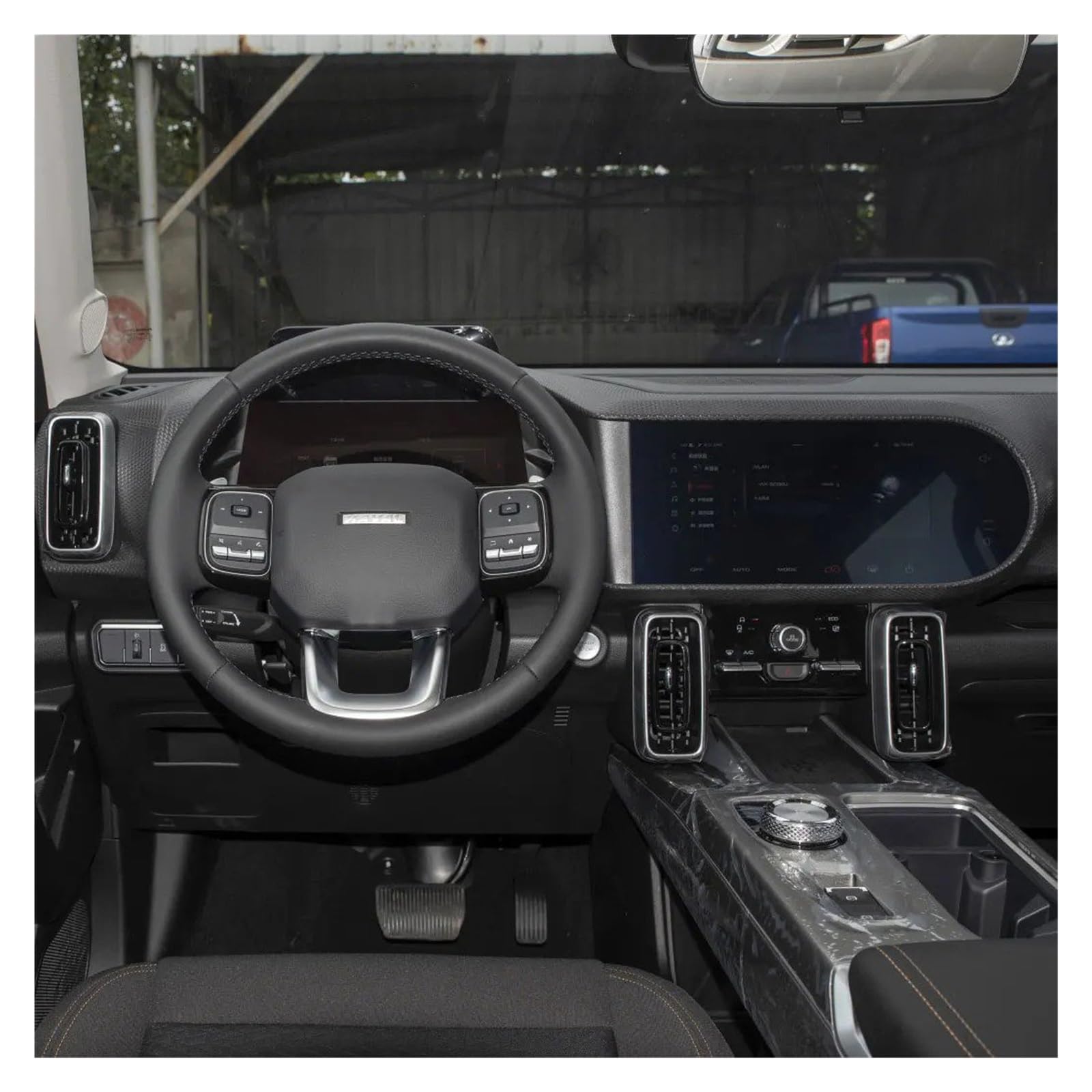 Für Haval Für Dargo 2021 2022 3PCS Auto Infotainment-Dashboard Navigation Gehärtetem Glas LCD Screen Schutz Film Aufkleber Schutz Navigation Schutzfolie Navigations-Displayschutz