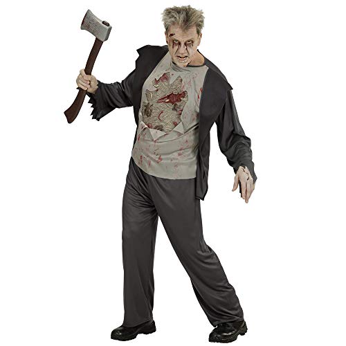 Widmann - Kostüm Zombie, Jacke mit zerrissenem T-Shirt, Hose, Halloween, Karneval, Mottoparty