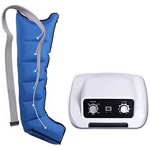 6 Airbags Beinmassagegerät Für Die Zirkulation, Fußmassagegerät Für Beine, Fuß Und Wadenmassagegerät, Kompression Wadenschenkel Fußmassage, Zur Linderung Von Beinschmerzen Muskelermüdung(Color:1*Leg)