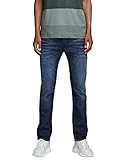 Herren Jack & Jones Jeans Tim Straight Legs Slim Fit Flat Front Tim ORIGINAL, Farben:Dunkelblau, Größe Jeans:28W / 32L