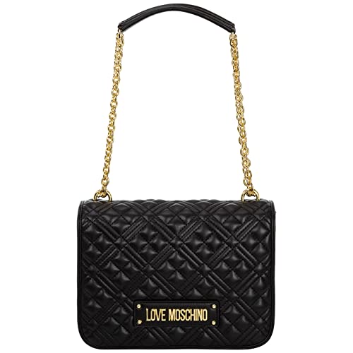 Love Moschino Damen BORSA A SPALLA Umhngetasche, Schwarz