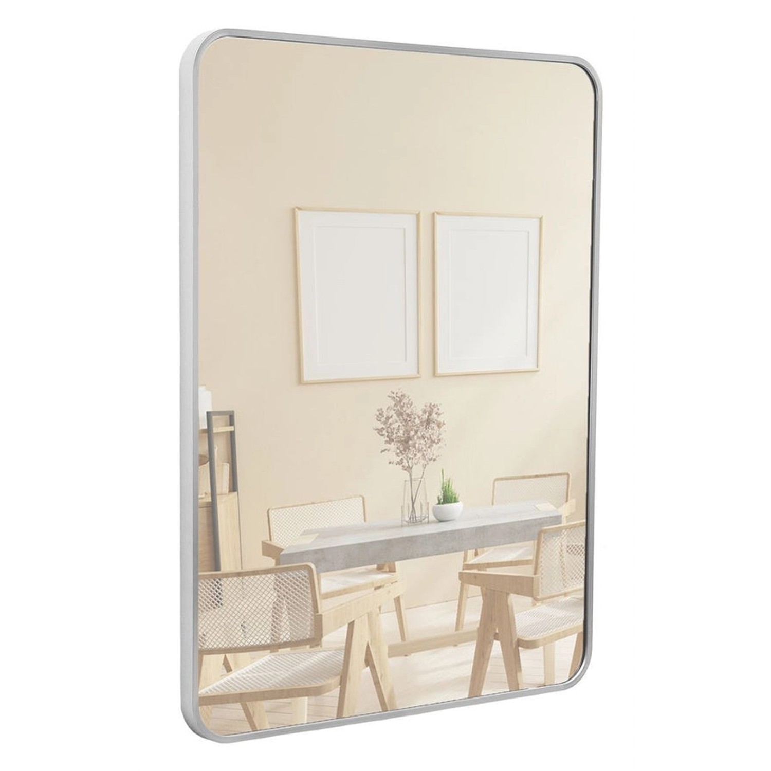 Terra Home Wandspiegel 60x80 Silber Metallrahmen