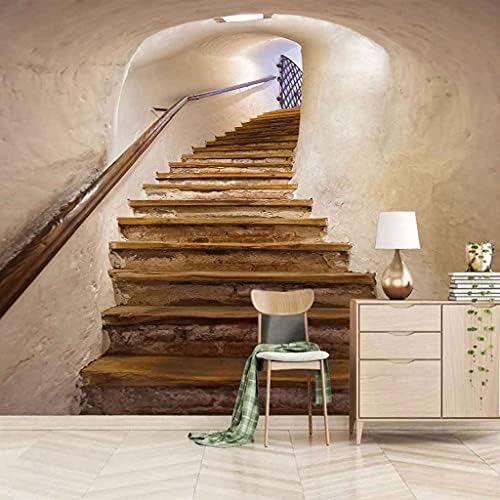 Kreative Treppe 3D Tapeten Wanddekoration Fototapete Sofas Wohnzimmer Wandbild Schlafzimmer-150cm×105cm