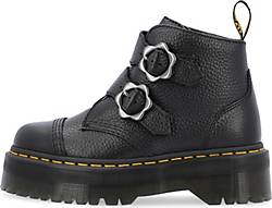 Dr. Martens, Schnallen-Boot Devon in schwarz, Stiefeletten für Damen 2