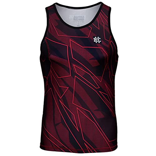 EXTREME HOBBY Tanktop Rashguard, Tank Top Herren, Muskelshirts Herren, Unterhemd, Fitness Shirt, Sleeveless, Running, Schnell Trocknend