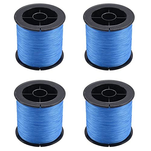 SICOSALT 4X 500M 30LB 0,26 mm Angelschnur PE Geflochtene 4 Strang Blau