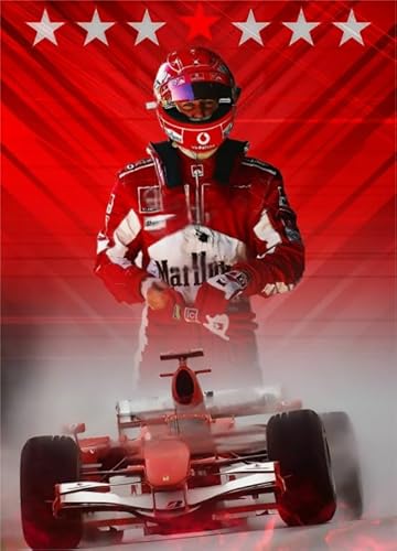 HfmQuisutron Jigsaw Puzzle 1000 Pieces Racing F1 Posters for Home Stress Relieving Game Zq161Wk