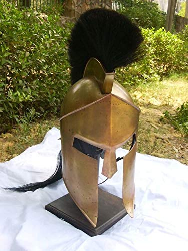 King Spartan 300 Movie Helmet (King Leonidas)+free helmet stand by ethnic roots