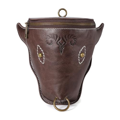 Gürteltaschen Hüfttasche Gürteltasche Leder Mittelalterliche Ledertaschen Handyhalter LARP Kostüme LARP Hüfttasche Gürteltasche