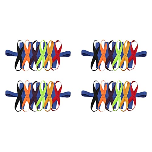 SICOSALT 4X Kinder Wandern Seile für Kinder Im Vorschulalter Kinder Im Freien Griffe für Bis Zu 12 Kinder 2 Lehrer
