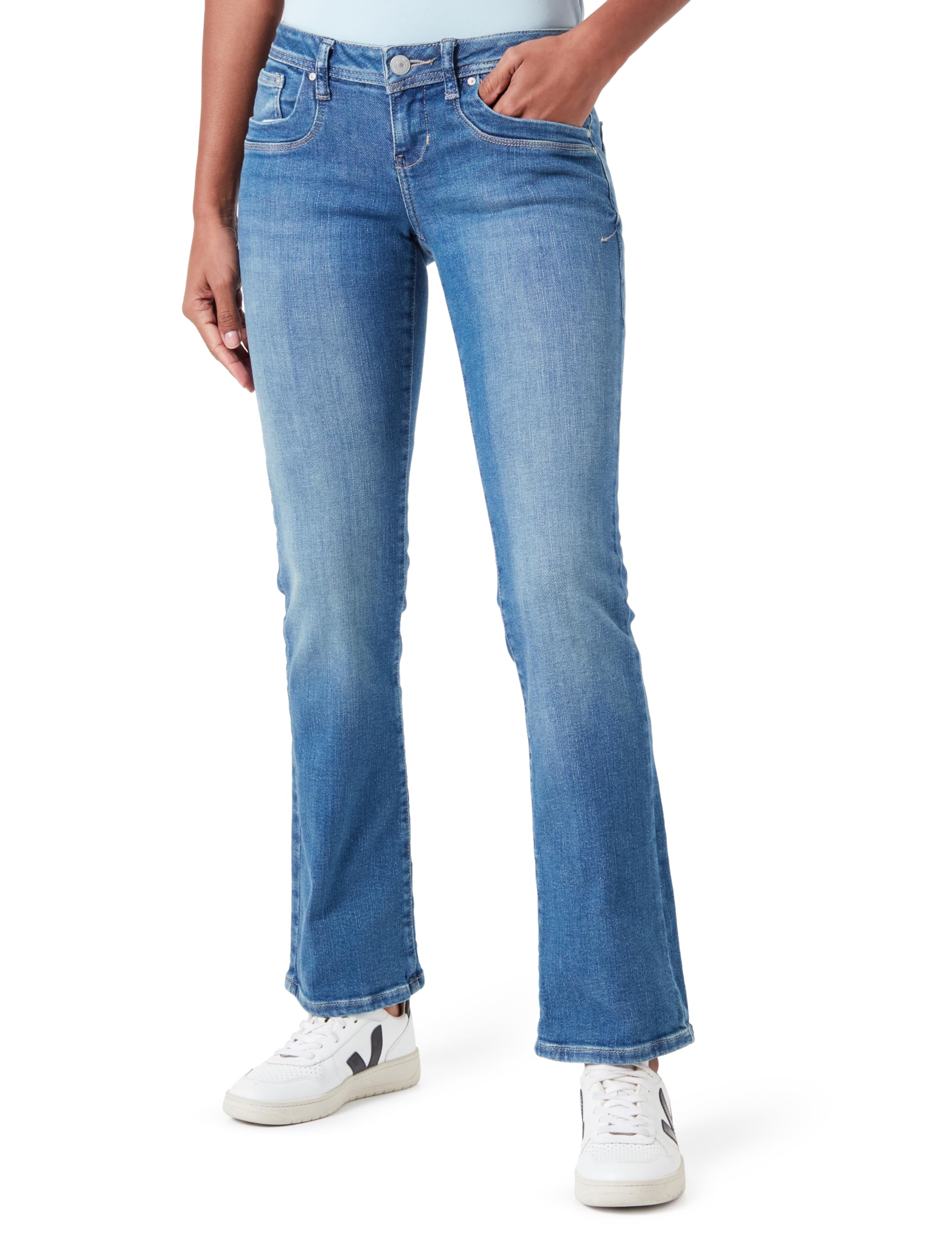 LTB Jeans Damen Valerie Jeans, Mandy Wash 53384, 33W / 30L