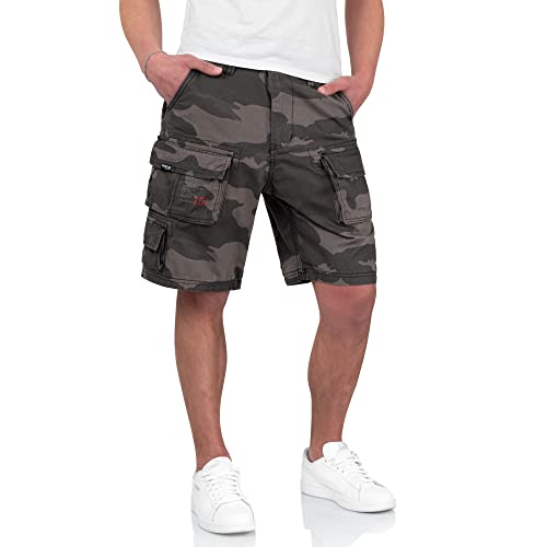 Surplus Herren Shorts Gr. XXL, Mehrfarbig - Multicoloured - Blackcamo