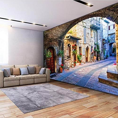 Stadtbild 3D Tapeten Wanddekoration Fototapete Sofas Wohnzimmer Wandbild Schlafzimmer-400cm×280cm