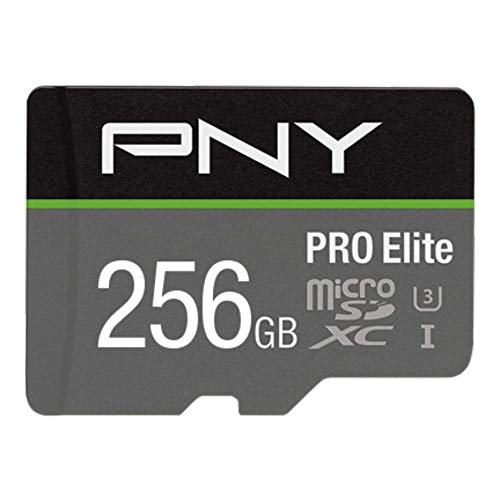 PNY Pro Elite microSDXC card 256GB Class 10 UHS-I U3 100MB/s A1 V30