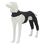 Psdndeww Haustier-Leggings für Hinterbeine, Unterstützung bei der Heilung, bequeme Ärmel-Leggings gegen Lecken, Hunde-Leggings, Ellenbogen-Bandage