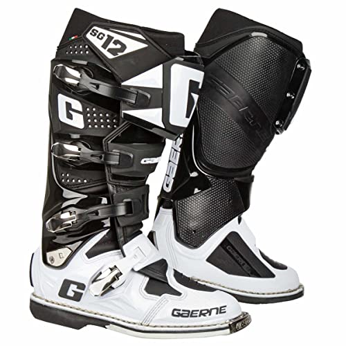 Gaerne Motocross-Stiefel SG 12 Weiß Gr. 47