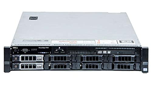 Dell R720 Server Rack | 8x SFF | 2x Xeon 10-Core E5-2660 V2 | 128GB DDR3 RAM | 2x 3TB SAS | H710 Ctrl | 2xPSU | Windows Server std 2022 (generalüberholt)