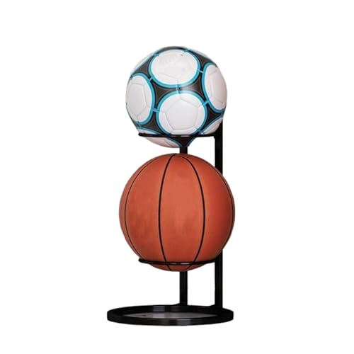 Uitndvyte Rolling Vertikale Display Rack Multilayer Lagerung Stehen Organisatoren Für Volleyball Fußball Basketball Fußball