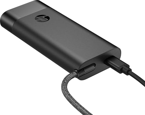 HP 110W Laptop Charger - Netzteil - USB-C - Wechselstrom 115/230 V - 110 Watt - Ausgangsanschlüsse: 2 - Europa - Schwarz (8B3Y2AA#ABB)