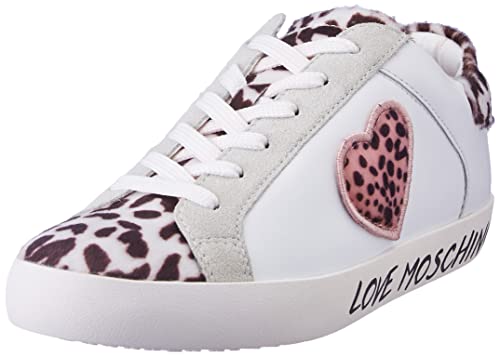 Love Moschino Damen Sneakerd.casse25 VIT+cav.macu+cro Sneaker, Mehrfarbig, 40 EU