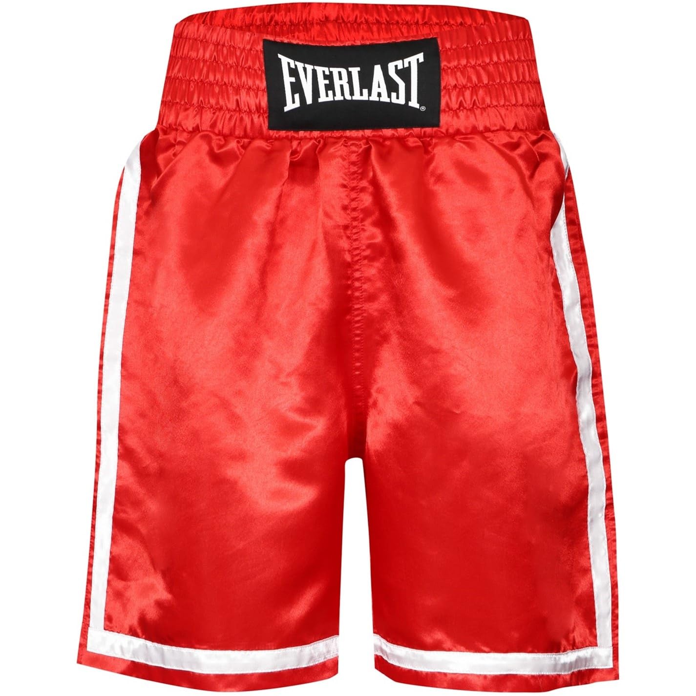 Everlast Männer Sport Boxen Hose Competition Boxing Shorts, Rot/Weiß, M