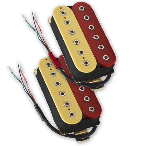 E-Gitarre Humbucker Coil Split Utility Pickup Einstellbare Sechskantschraube für 6-saitige Gitarre Single-Coil-Tonabnehmer