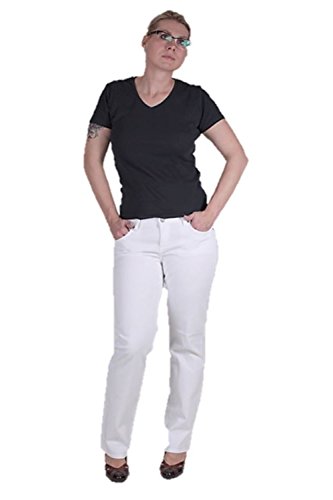 LTB Jeans Damen Aspen Jeans, Weiß (White 100), W31/L30