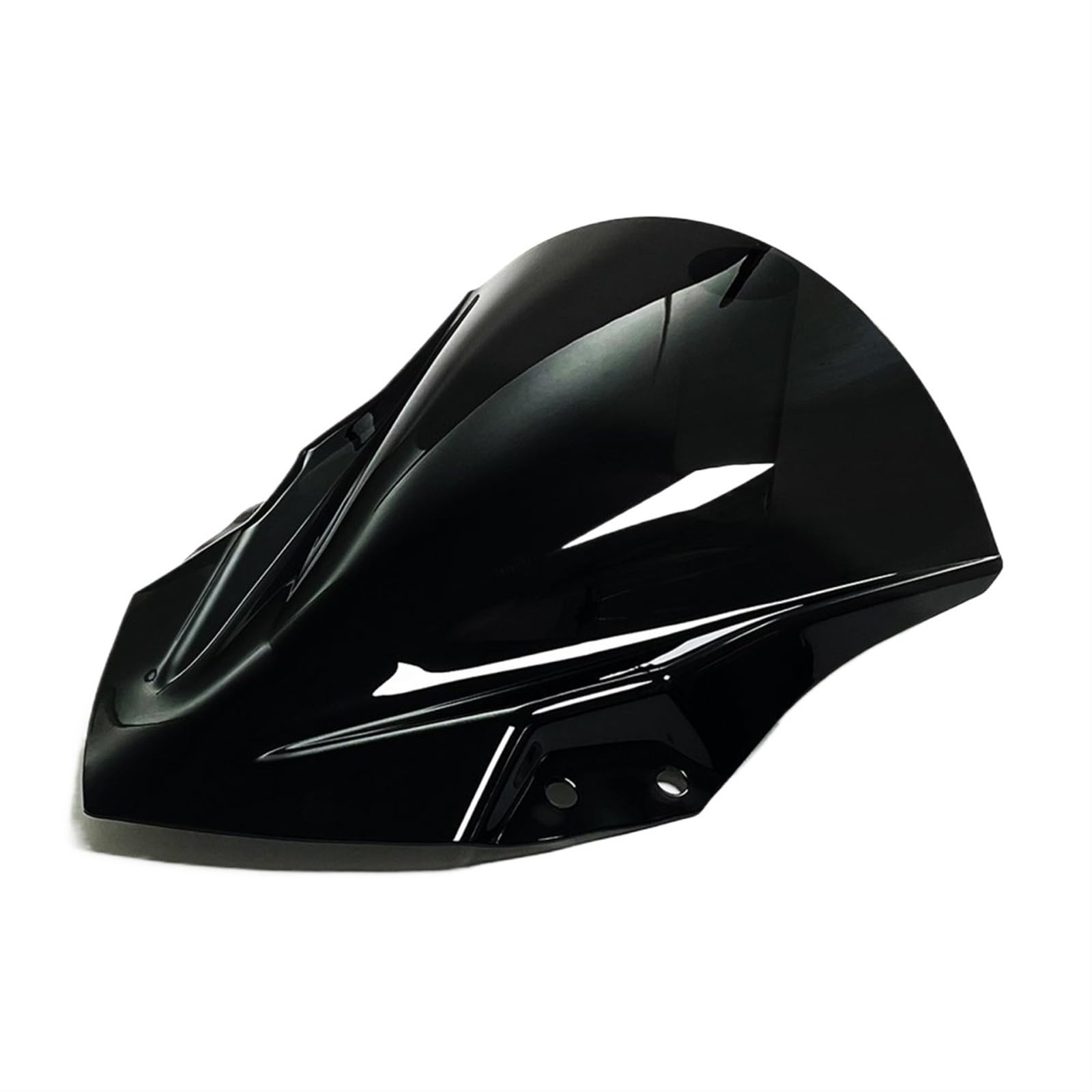 Für Kawasaki Für Ninja 400 Für Ninja400 2018 2019 2020 2021 2022 Motorrad PC Windschutz Windschutz Schallwand Windabweiser Motorrad Windschutzscheibe Verstellbare(Black)