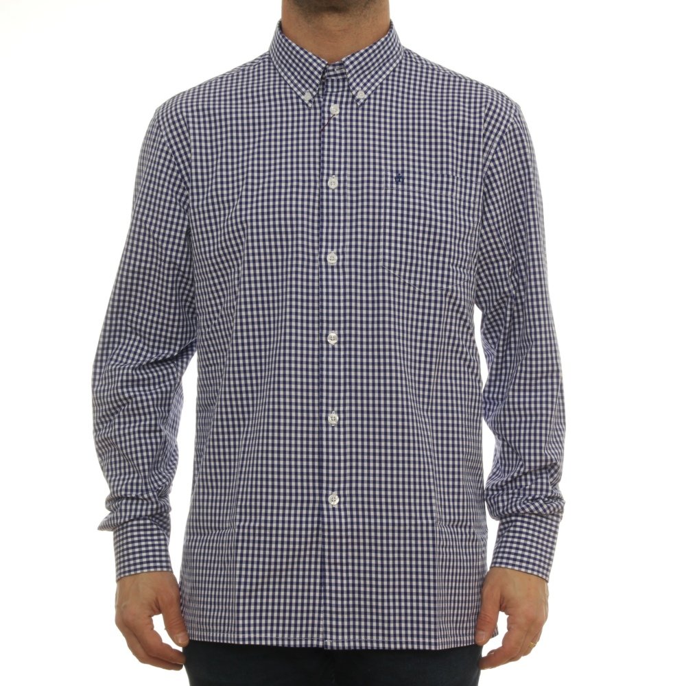 Merc of London Herren JAPSTER, Shirt Smoking Hemd, Blau (Royale Blue), XX-Large (Herstellergröße: XXL)